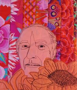 In the Garden Self portrait by Sarah Butz cropped