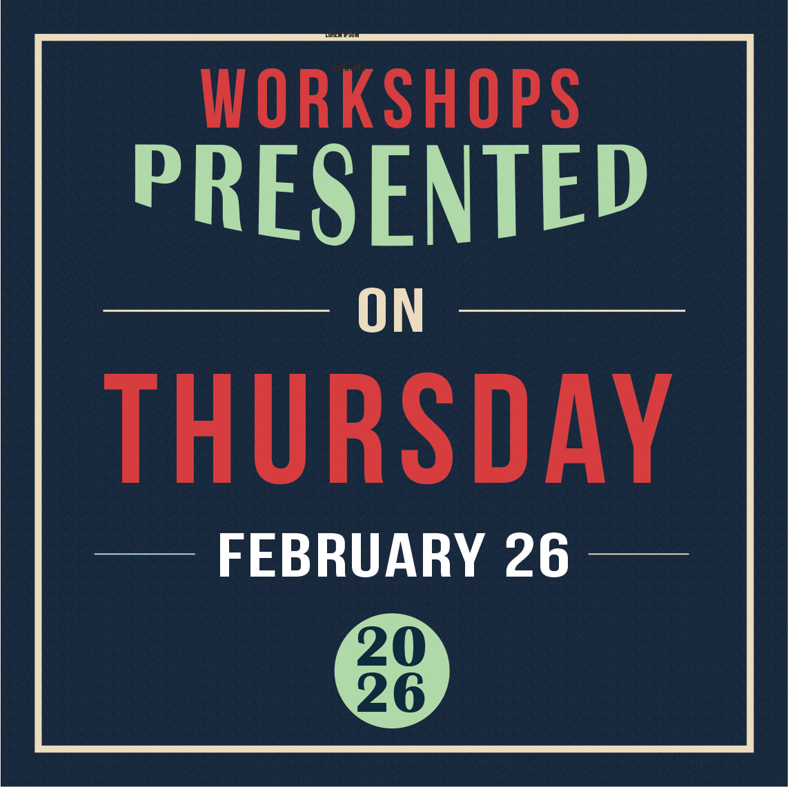Thursday, February 26, 2026